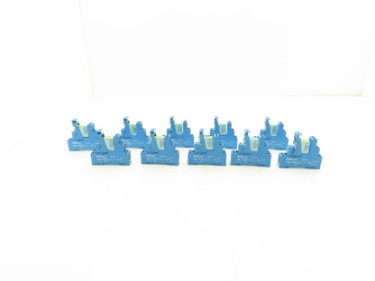 Finder 44.52 | 95.95.3 Relay 24vDC Coil Base 10A 300vAC Lot of 10