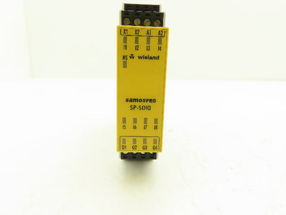 Wieland SP-SDIO84-P1-K-A Samospro Safety Controller Relay 24vDC