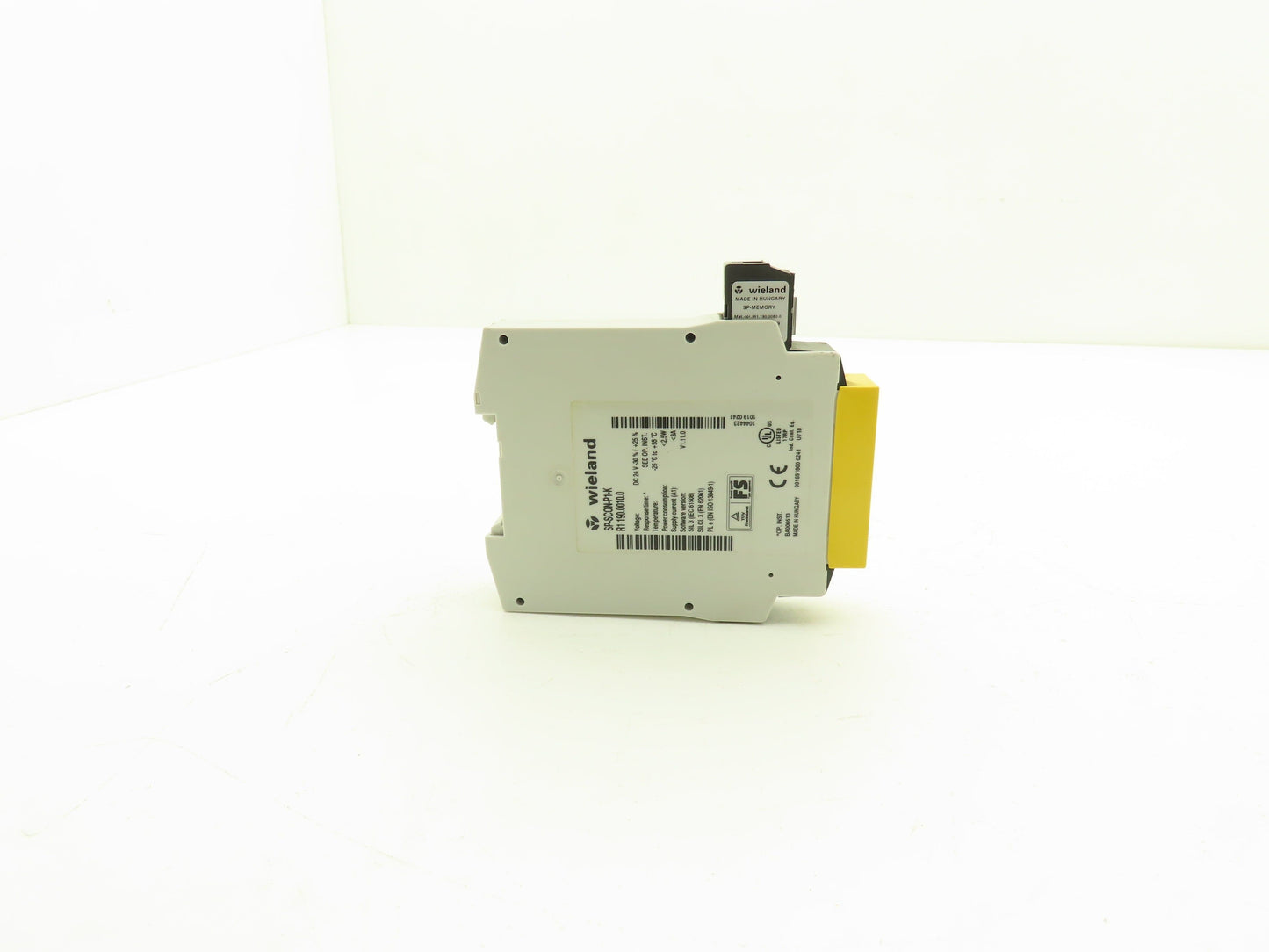 Wieland SP-SCON-P1-K Samospro Safety Controller Relay 24vDC S/W Ver 1.11.0