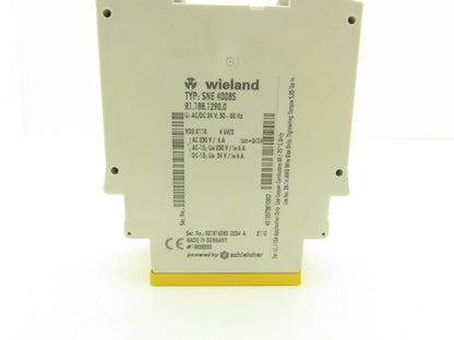 Wieland R1.188.1290.0 SNE 4008S Contact Expansion Relay