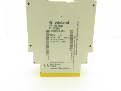 Wieland R1.188.1290.0 SNE 4008S Contact Expansion Relay