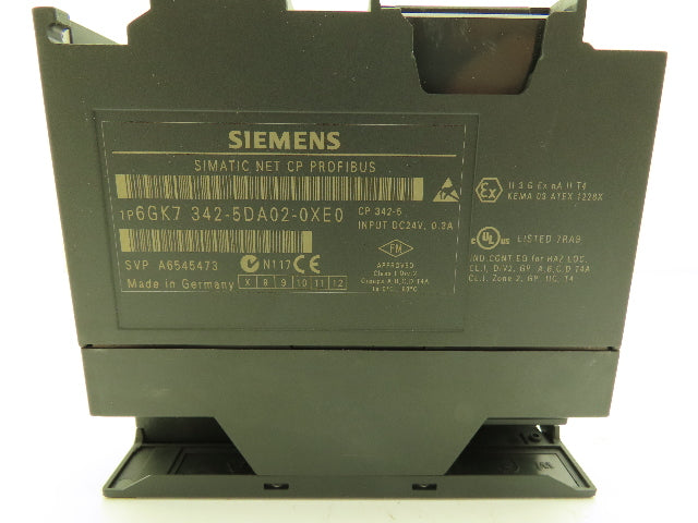 Siemens 6GK7 342-5DA02-0XE0 Comm Processor CP 342-5 Simatic S7 Profibus