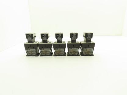 Siemens DIL MC15-01 Contactor 10Hp 600v 3Ph Accessory Block 400v 4A Lot of 5