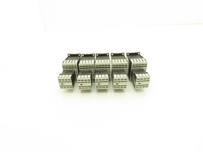 Siemens DIL MC15-01 Contactor 10Hp 600v 3Ph Accessory Block 400v 4A Lot of 5