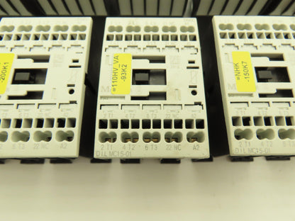 Siemens DIL MC15-01 Contactor 10Hp 600v 3Ph Lot of 13