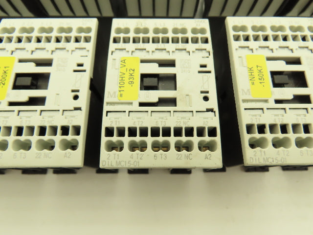 Siemens DIL MC15-01 Contactor 10Hp 600v 3Ph Lot of 13