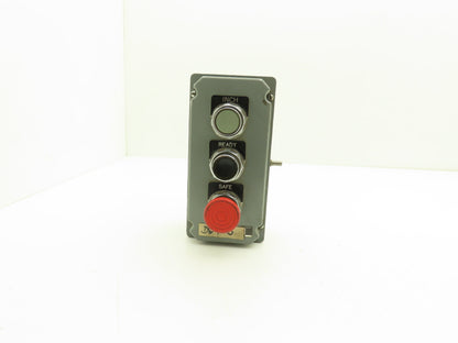 Cutler Hammer 49-2610-1 10250T Electrical Enclosure 3-Button Control Stop Go