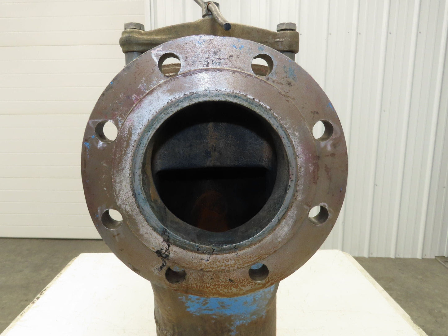 Hayward Model 72 Simplex 6" Inline Basket Strainer Cast Iron Flanged -No Basket