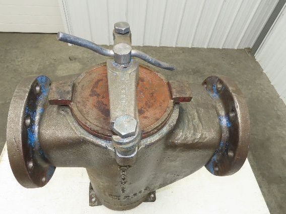 Hayward Model 72 Simplex 6" Inline Basket Strainer Cast Iron Flanged -No Basket