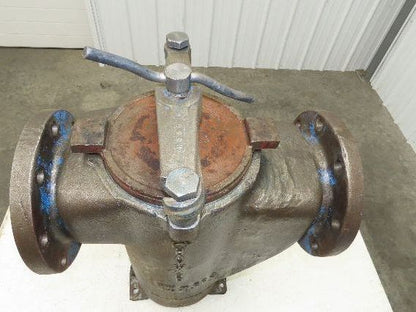 Hayward Model 72 Simplex 6" Inline Basket Strainer Cast Iron Flanged -No Basket