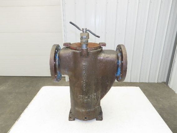 Hayward Model 72 Simplex 6" Inline Basket Strainer Cast Iron Flanged -No Basket