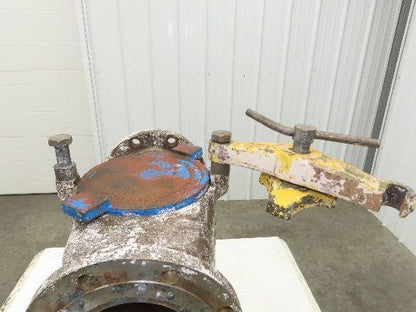 Hayward Model 72 Simplex 6" Inline Basket Strainer Cast Iron Flanged -No Basket