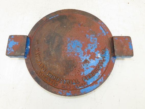 Hayward Model 72 Simplex 6" Inline Basket Strainer Cast Iron Flanged -No Basket