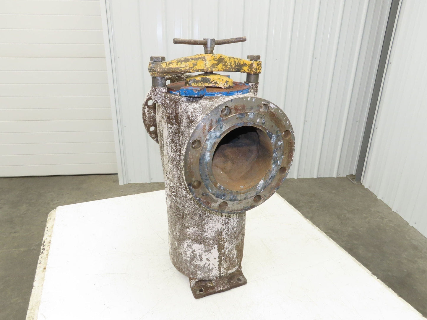 Hayward Model 72 Simplex 6" Inline Basket Strainer Cast Iron Flanged -No Basket