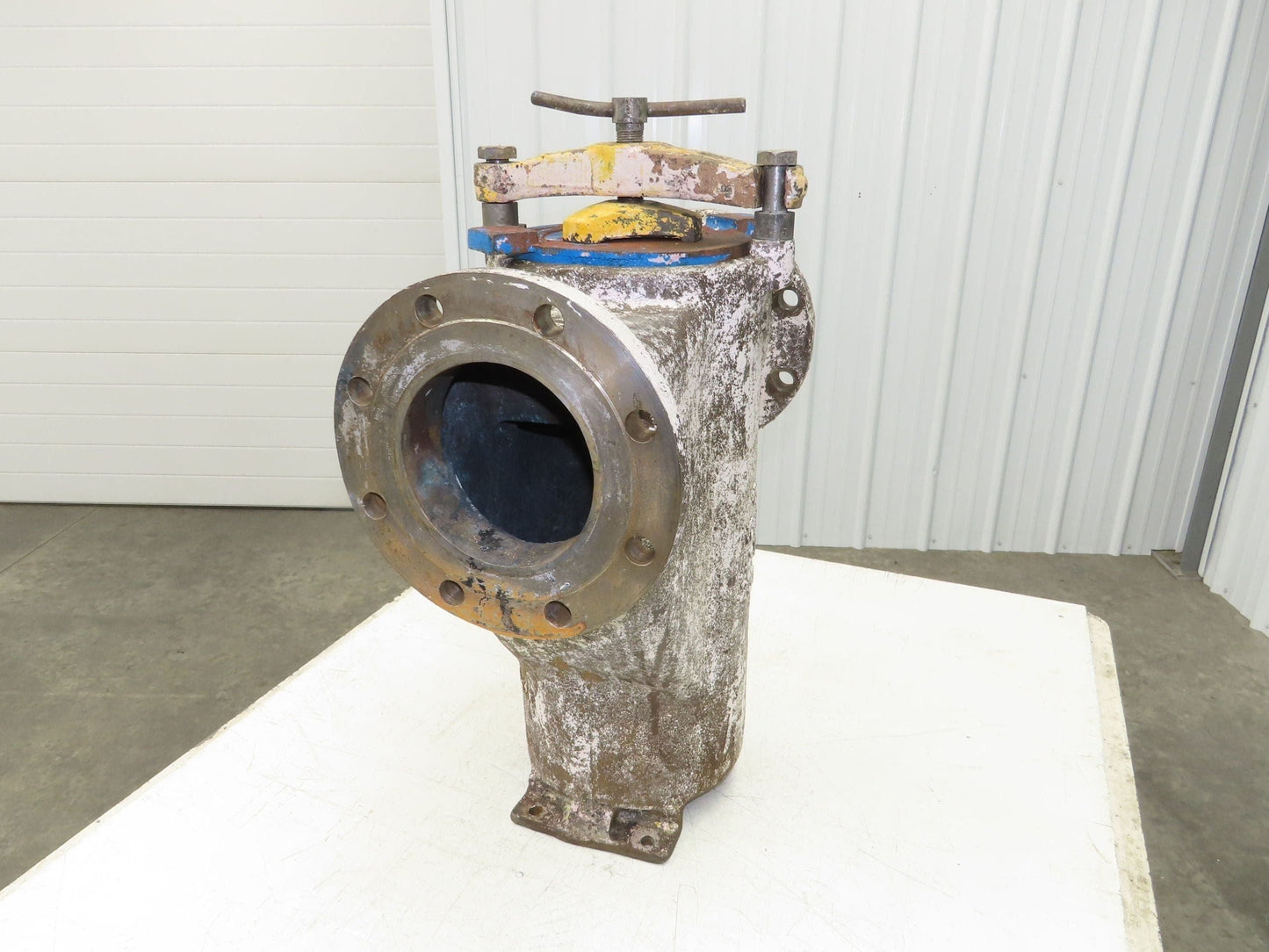 Hayward Model 72 Simplex 6" Inline Basket Strainer Cast Iron Flanged -No Basket