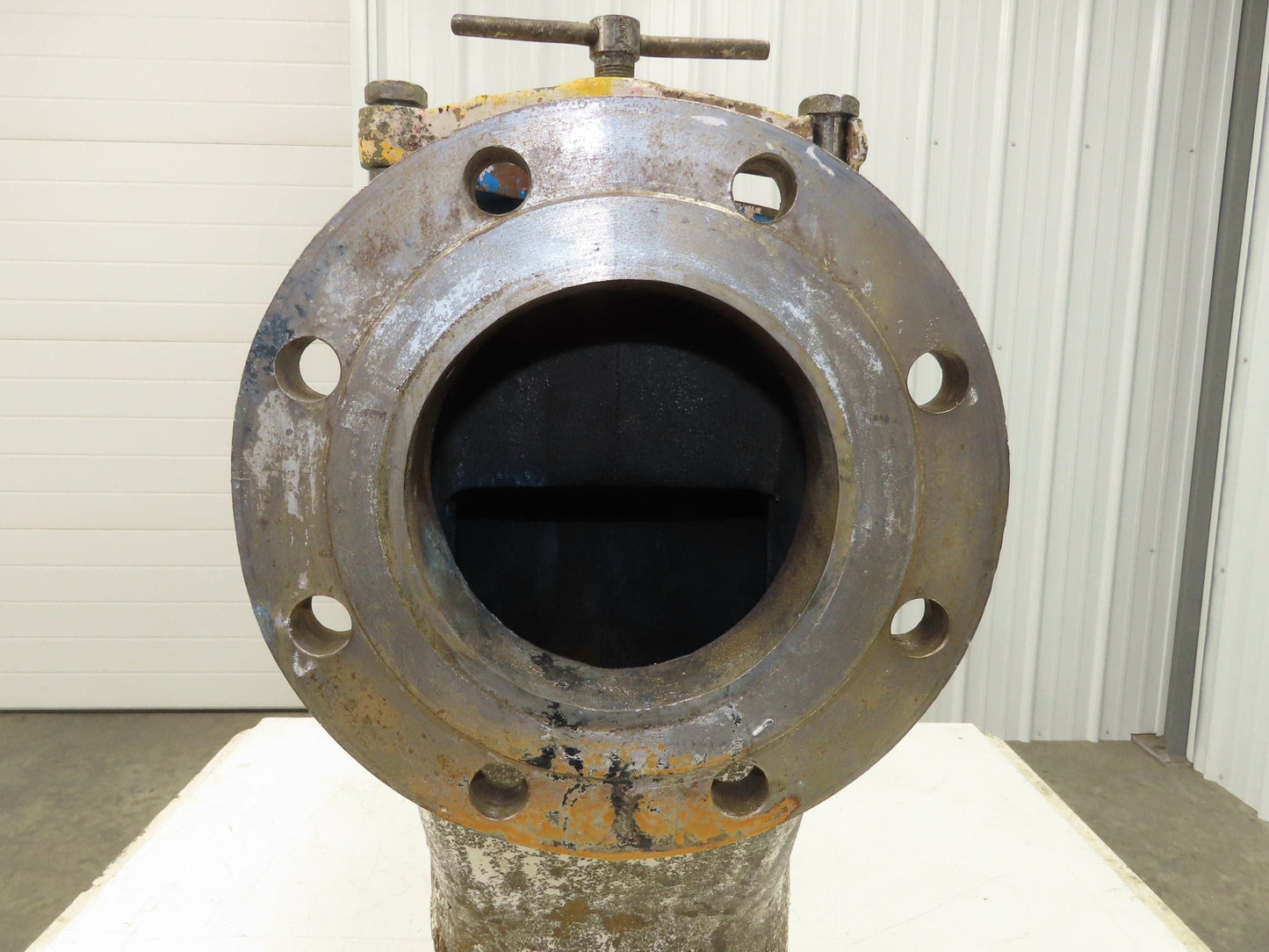 Hayward Model 72 Simplex 6" Inline Basket Strainer Cast Iron Flanged -No Basket