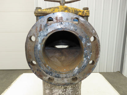 Hayward Model 72 Simplex 6" Inline Basket Strainer Cast Iron Flanged -No Basket