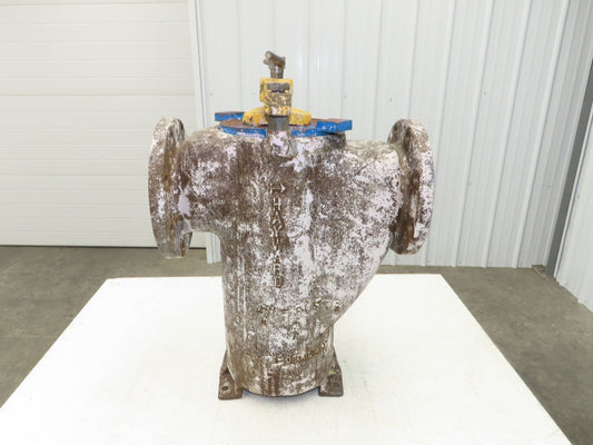 Hayward Model 72 Simplex 6" Inline Basket Strainer Cast Iron Flanged -No Basket