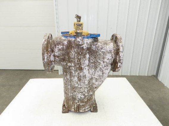 Hayward Model 72 Simplex 6" Inline Basket Strainer Cast Iron Flanged -No Basket