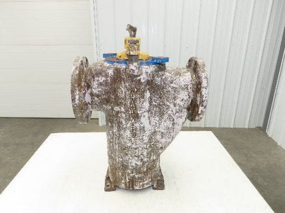 Hayward Model 72 Simplex 6" Inline Basket Strainer Cast Iron Flanged -No Basket