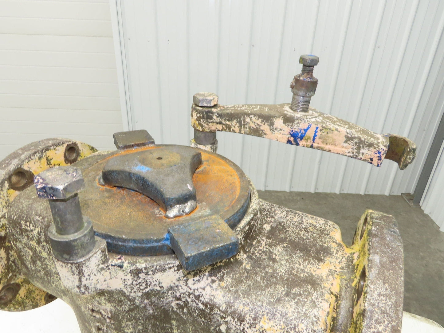 Hayward Model 72 Simplex 6" Inline Basket Strainer Cast Iron Flanged -No Basket