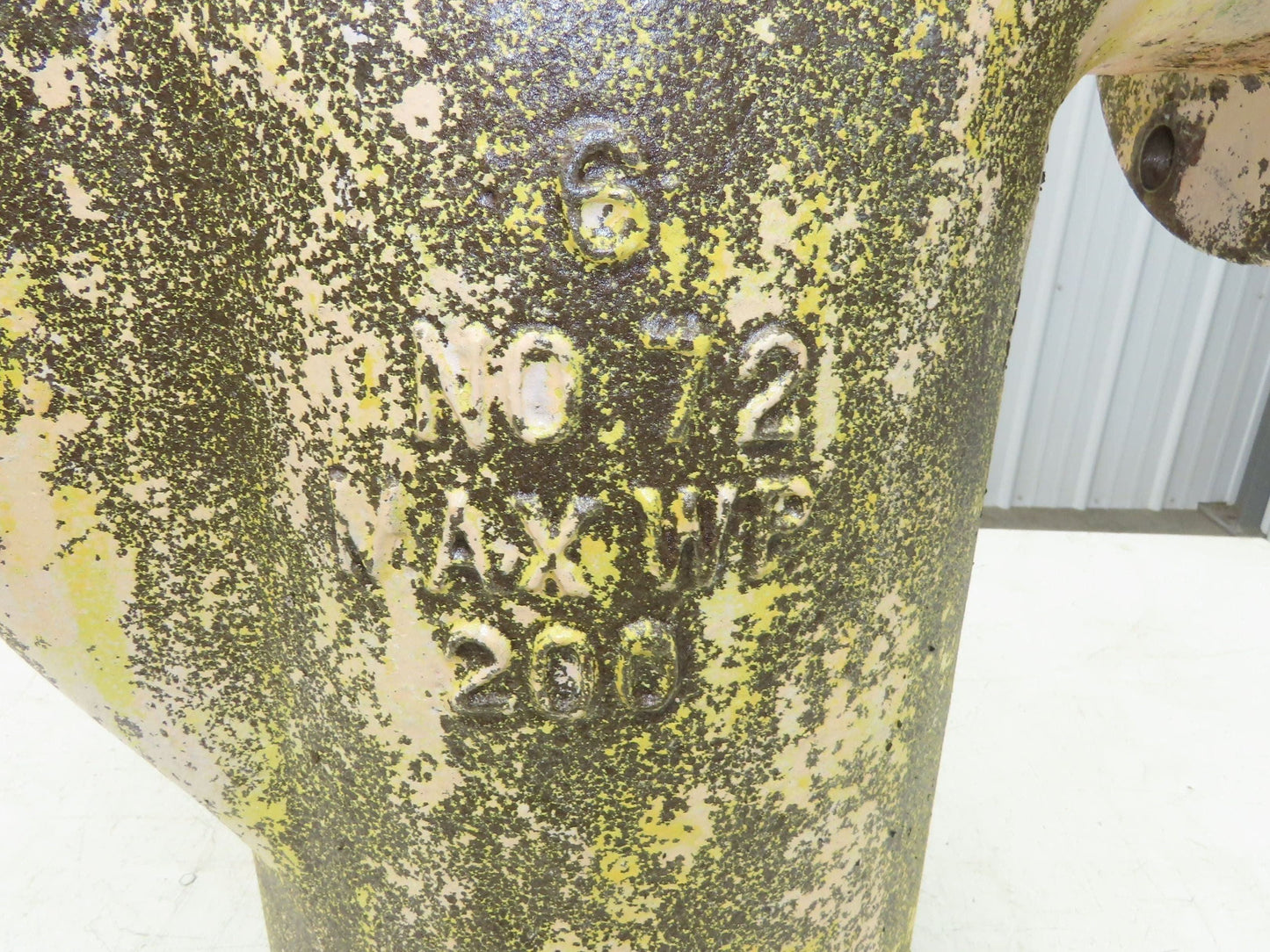 Hayward Model 72 Simplex 6" Inline Basket Strainer Cast Iron Flanged -No Basket