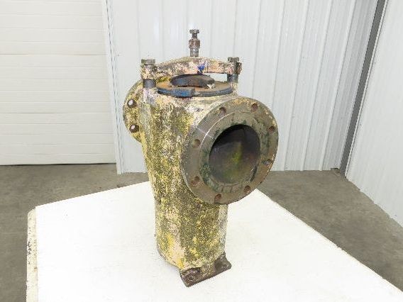 Hayward Model 72 Simplex 6" Inline Basket Strainer Cast Iron Flanged -No Basket