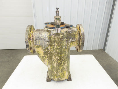 Hayward Model 72 Simplex 6" Inline Basket Strainer Cast Iron Flanged -No Basket