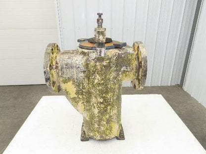 Hayward Model 72 Simplex 6" Inline Basket Strainer Cast Iron Flanged -No Basket