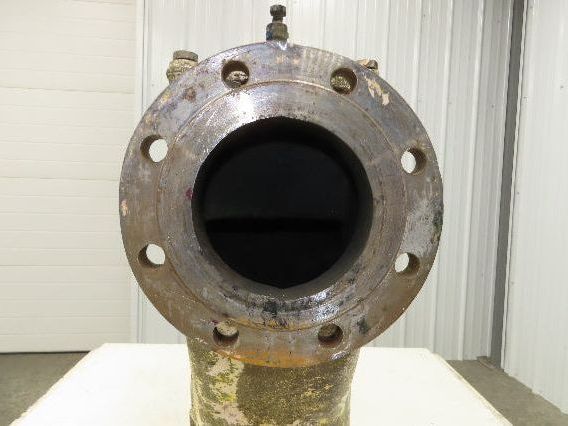 Hayward Model 72 Simplex 6" Inline Basket Strainer Cast Iron Flanged -No Basket