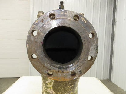 Hayward Model 72 Simplex 6" Inline Basket Strainer Cast Iron Flanged -No Basket