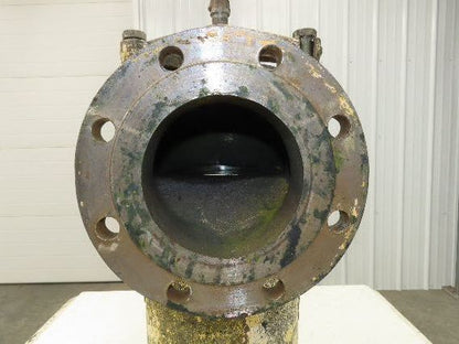 Hayward Model 72 Simplex 6" Inline Basket Strainer Cast Iron Flanged -No Basket