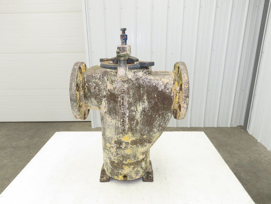 Hayward Model 72 Simplex 6" Inline Basket Strainer Cast Iron Flanged -No Basket