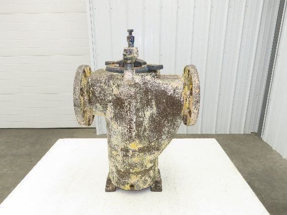 Hayward Model 72 Simplex 6" Inline Basket Strainer Cast Iron Flanged -No Basket