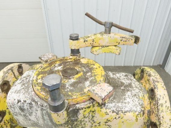 Hayward Model 72 Simplex 6" Inline Basket Strainer Cast Iron Flanged -No Basket