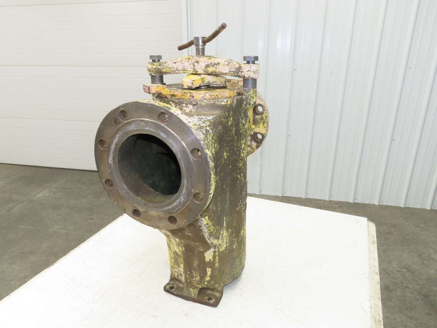 Hayward Model 72 Simplex 6" Inline Basket Strainer Cast Iron Flanged -No Basket