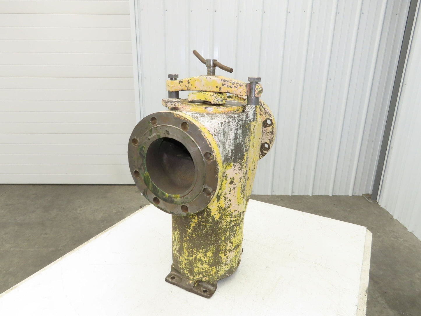 Hayward Model 72 Simplex 6" Inline Basket Strainer Cast Iron Flanged -No Basket