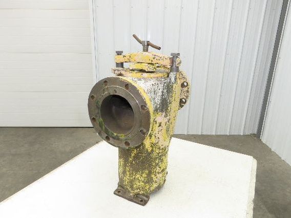 Hayward Model 72 Simplex 6" Inline Basket Strainer Cast Iron Flanged -No Basket