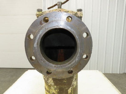 Hayward Model 72 Simplex 6" Inline Basket Strainer Cast Iron Flanged -No Basket