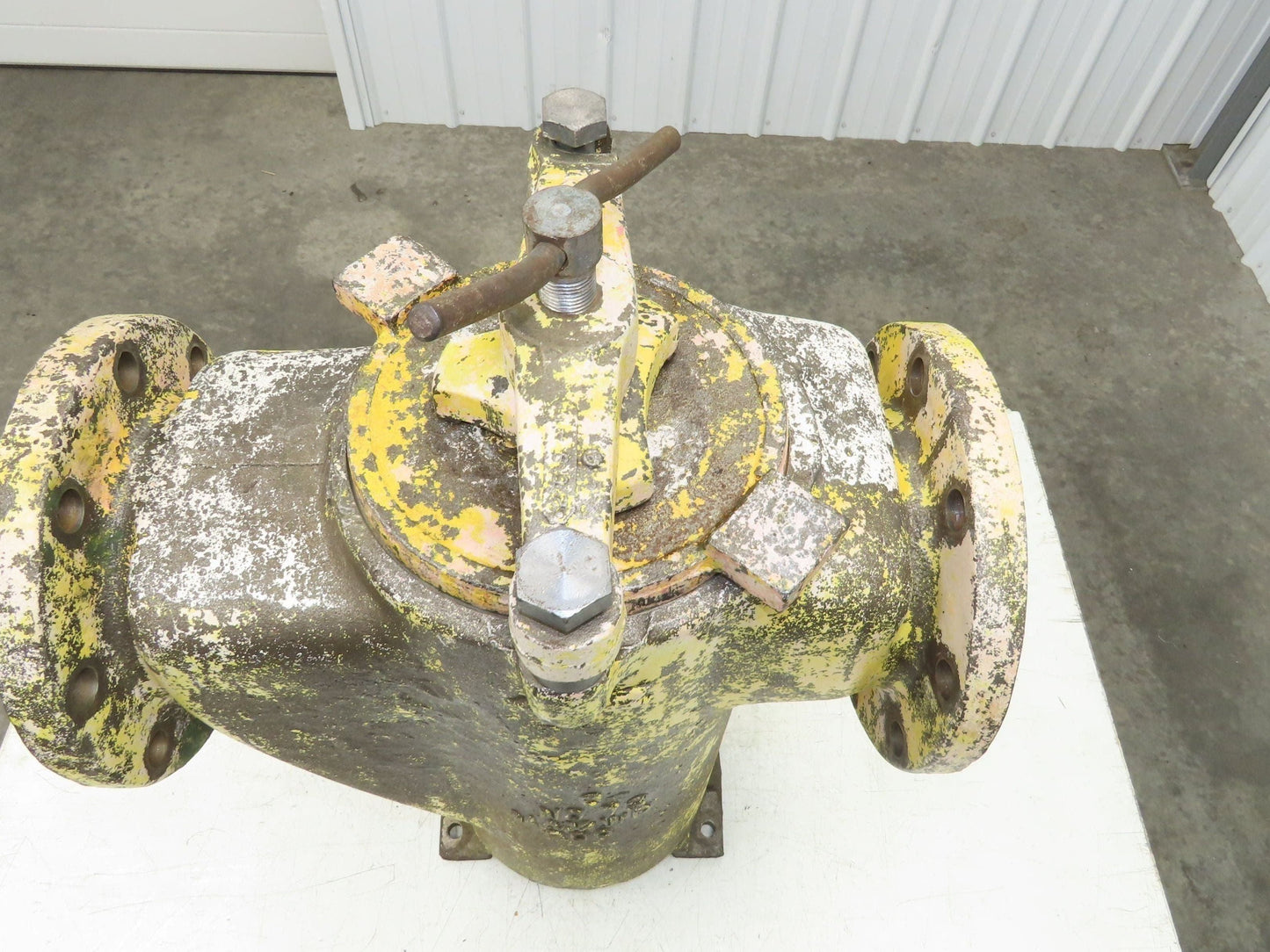 Hayward Model 72 Simplex 6" Inline Basket Strainer Cast Iron Flanged -No Basket