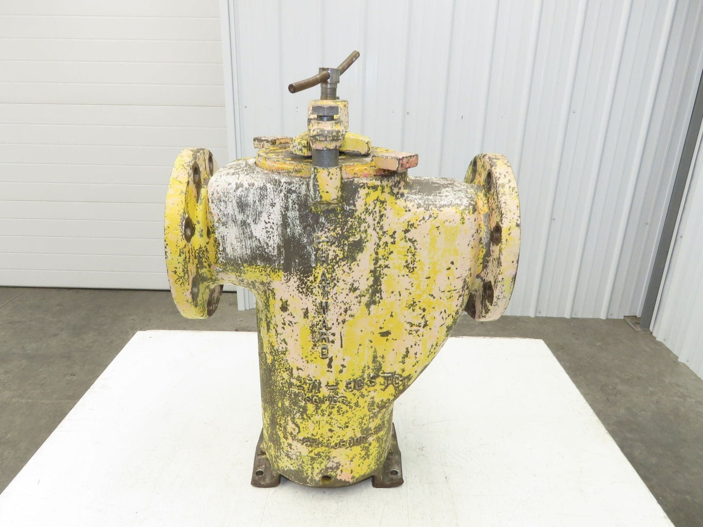 Hayward Model 72 Simplex 6" Inline Basket Strainer Cast Iron Flanged -No Basket