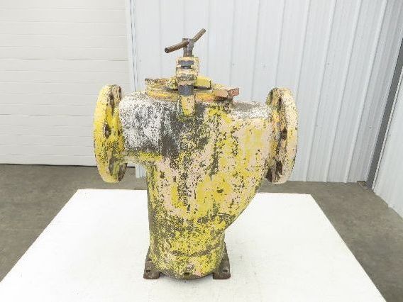 Hayward Model 72 Simplex 6" Inline Basket Strainer Cast Iron Flanged -No Basket