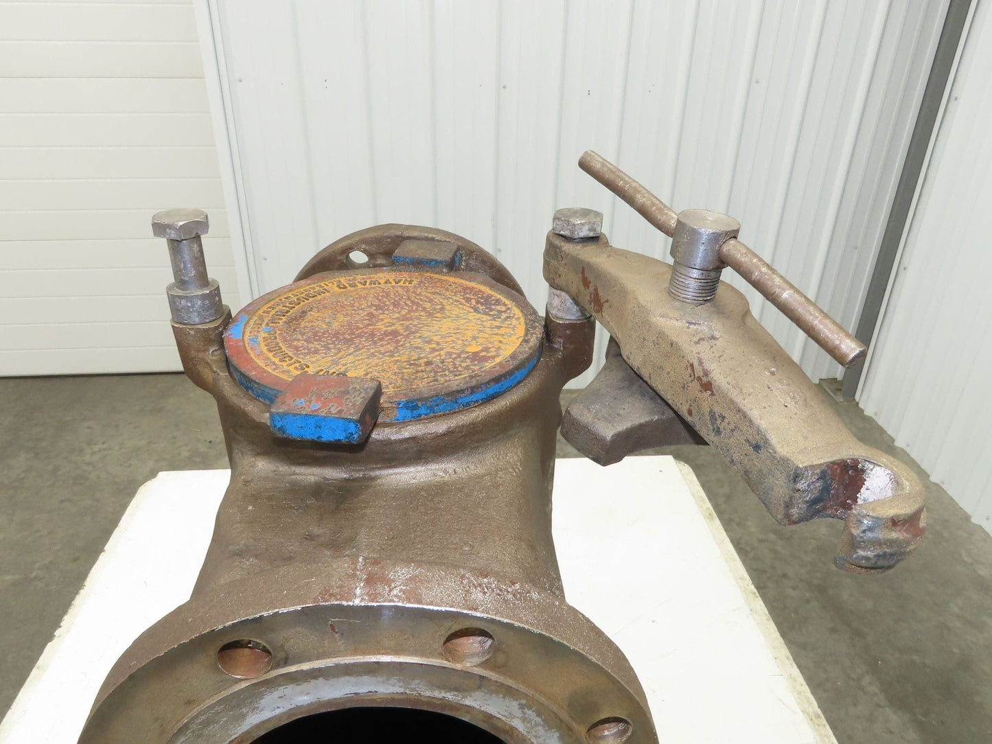 Hayward Model 72 Simplex 6" Inline Basket Strainer Cast Iron 200psi Flanged