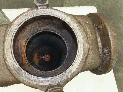 Hayward Model 72 Simplex 6" Inline Basket Strainer Cast Iron 200psi Flanged