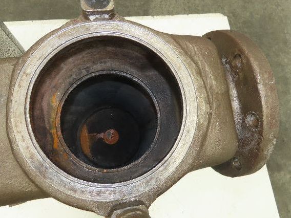 Hayward Model 72 Simplex 6" Inline Basket Strainer Cast Iron 200psi Flanged