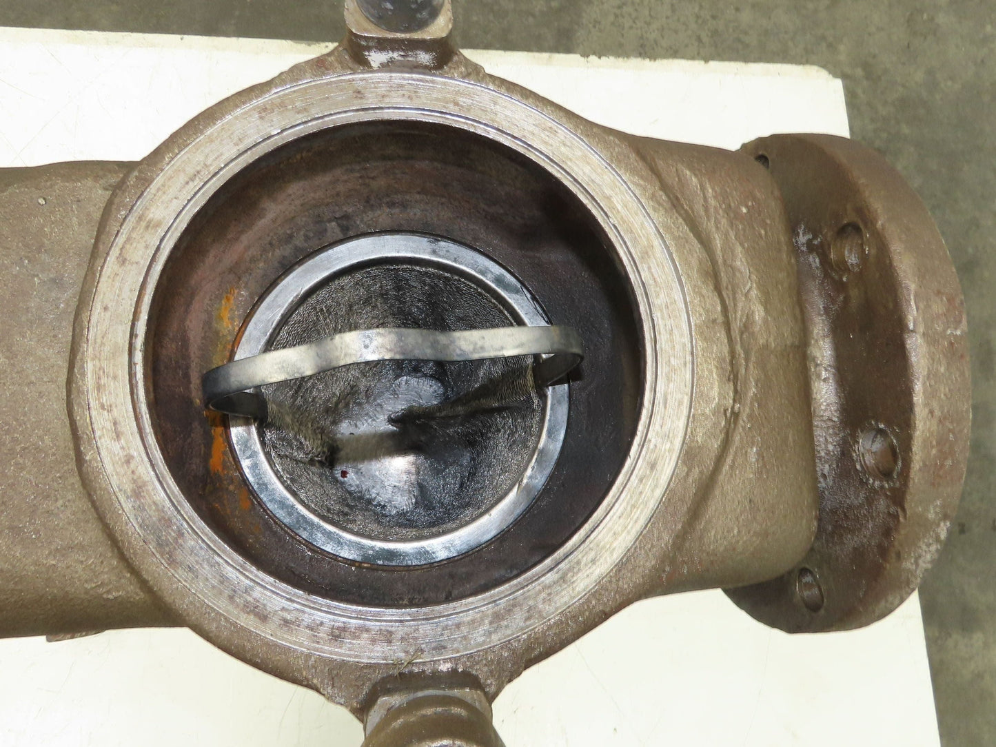 Hayward Model 72 Simplex 6" Inline Basket Strainer Cast Iron 200psi Flanged