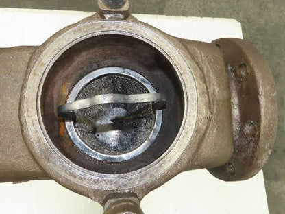 Hayward Model 72 Simplex 6" Inline Basket Strainer Cast Iron 200psi Flanged