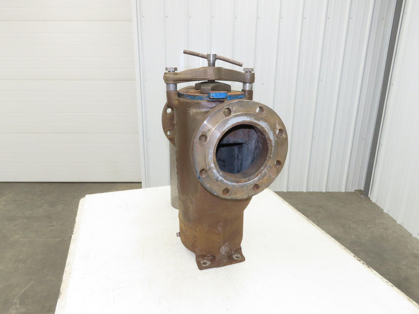 Hayward Model 72 Simplex 6" Inline Basket Strainer Cast Iron 200psi Flanged