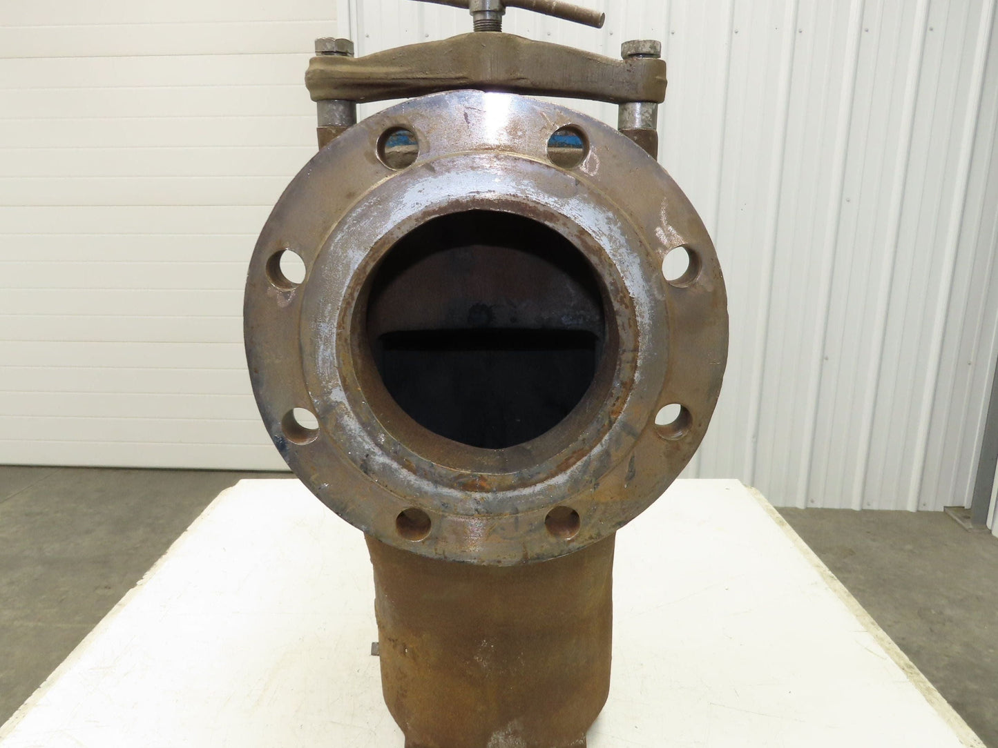 Hayward Model 72 Simplex 6" Inline Basket Strainer Cast Iron 200psi Flanged