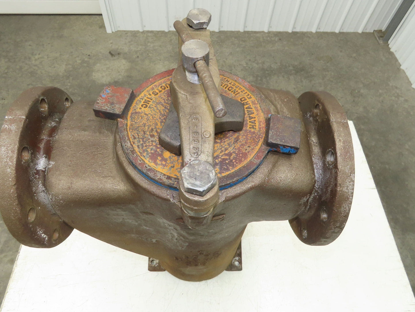 Hayward Model 72 Simplex 6" Inline Basket Strainer Cast Iron 200psi Flanged